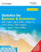 Statistics for Business & Economics by James J. Cochran