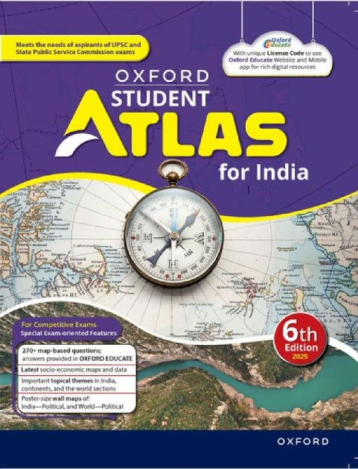 Oxford Student Atlas for India by Inhouse
