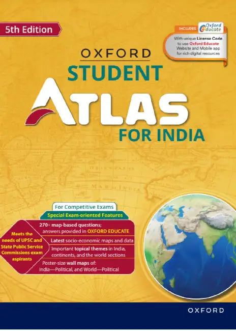 Oxford Student Atlas For India