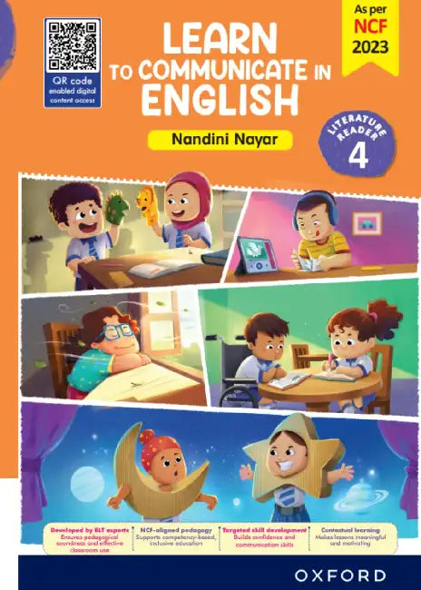 Learn To Communicate In English Literature Reader 4_2026 by Nandini Nayar