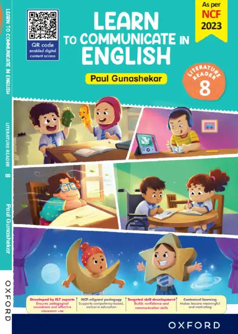 Learn To Communicate In EnglishLiterature Reader 8_2026 by Paul Gunashekar