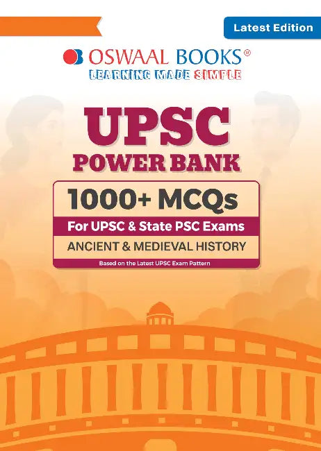 Oswaal UPSC Power Bank:1000+ MCQs for UPSC and State PSCs Exams Ancient & Medieval History by Oswaal Editorial Board