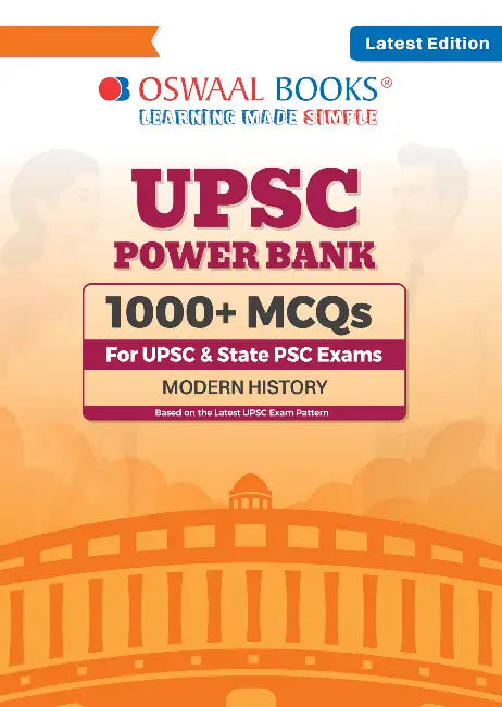 Oswaal UPSC Power Bank:1000+ MCQs for UPSC and State PSCs Exams Modern History by Oswaal Editorial Board