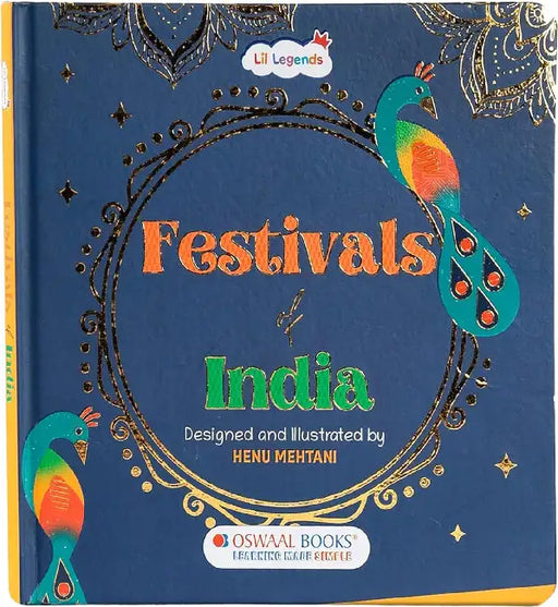 Oswaal Lil Legends Festival of India Story Book for Kids | Illustrated Short Stories on Holi, Eid, Diwali, Dussehra & More | Colourful Bedtime Book for Ages 3+ | Learn About Indian Festivals by Oswaal Editorial Board