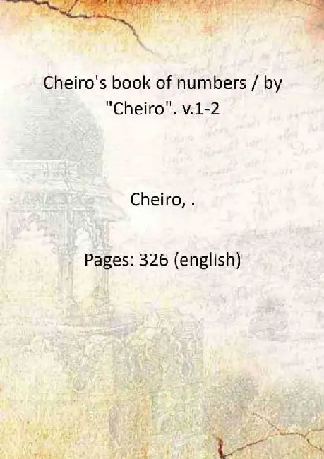 Cheiro'S Book of Numbers by Cheiro
