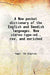 A New pocket dictionary of the English and Swedish languages