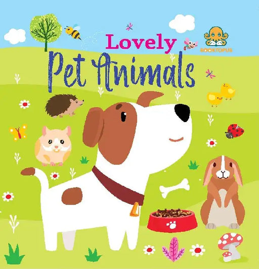 Booktopus Lovely Pet Animals Tail Board Book  Interactive Book With Cloth Tails For Toddlers  Early Learning Books For Kids 4 Years by Booktopus