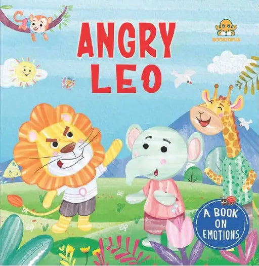 Booktopus The Angry Lion Board Book  Story Books For Kids 4 Years  Emotional Development by Booktopus