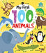 My First 100 Animals Board Book by Booktopus