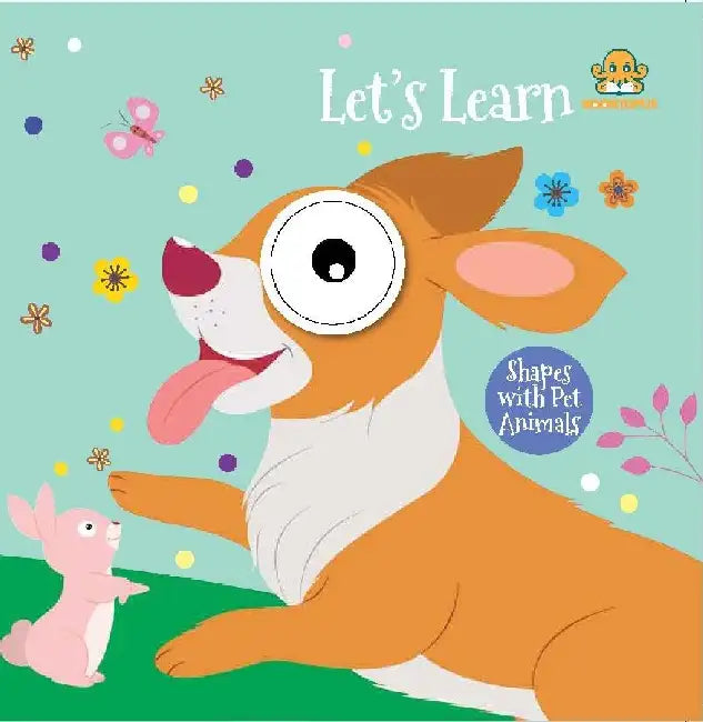 Booktopus Lets Learn Shapes With Pets  Knowledge Book For Kids  Interactive Learning Books 4 Years  Educational Books by Booktopus