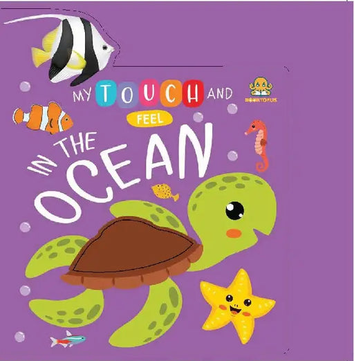 Booktopus My Touch And Feel Ocean Animals Sensory Book For Toddlers  Textured Baby Books For 4 Years  Interactive Learning Books by Booktopus