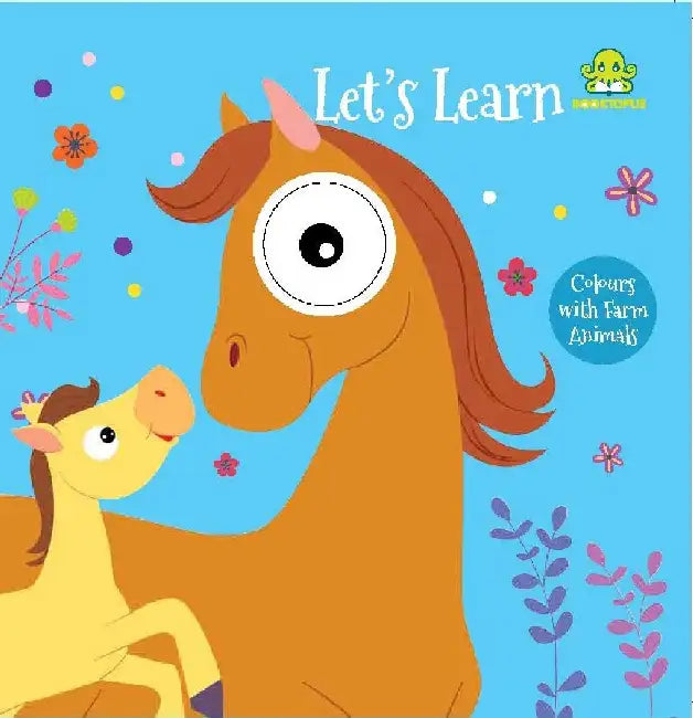 Booktopus Lets Learn Colours With Farm Animals  Knowledge Book For Kids  Interactive Learning Books 4 Years  Educational Books by Booktopus