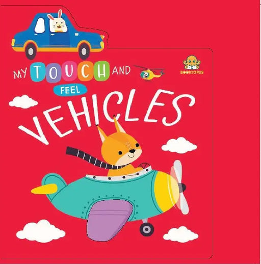 Booktopus My Touch And Feel Vehicles Sensory Book For Toddlers  Textured Baby Books For 4 Years  Interactive Learning Books by Booktopus