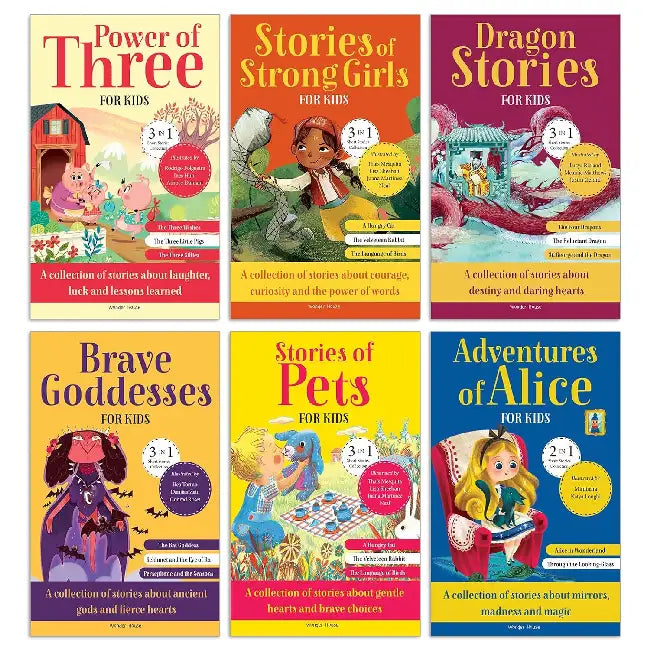 A Collection Of Stories About Dragons And Pets Batch 4 by Wonder House