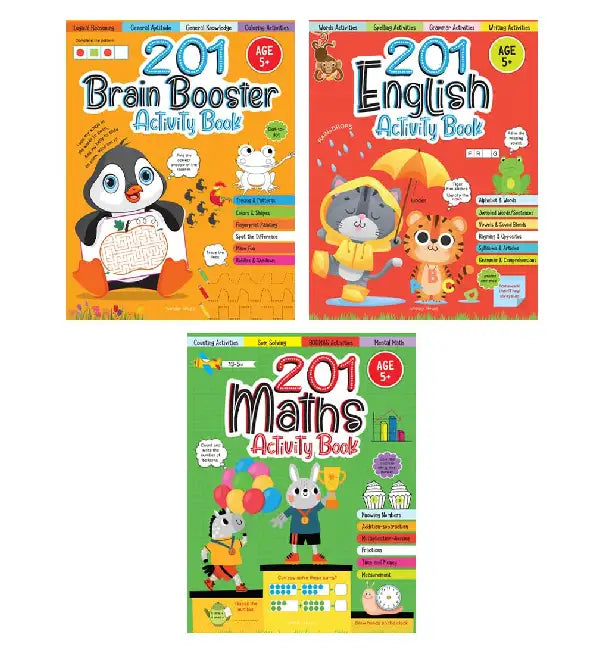 201 Activity Books by Wonder House Books