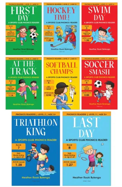 Phonics Readers Level 2: Sports Club by Heather Rook Bylenga