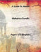 A Guide To Health by Mahatma Gandhi