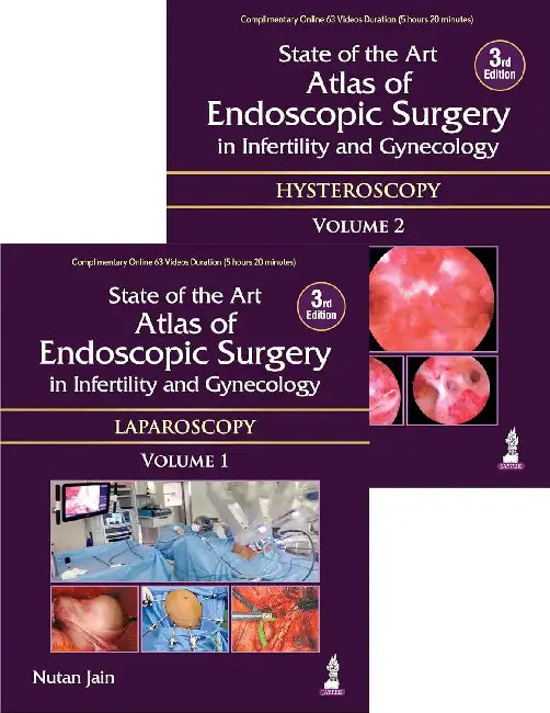 State Of The Art Atlas Of Endoscopic Surgery In Infertility And Gynecology- Laparo & Gyne. by Nutan Jain