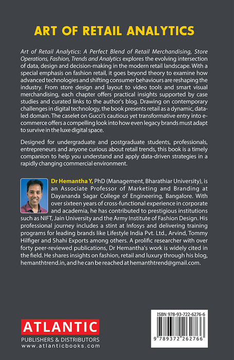 Art of Retail Analytics: A Perfect Blend of Retail Merchandising, Store Operations, Fashion, Trends and Analytics by Dr Hemantha Y