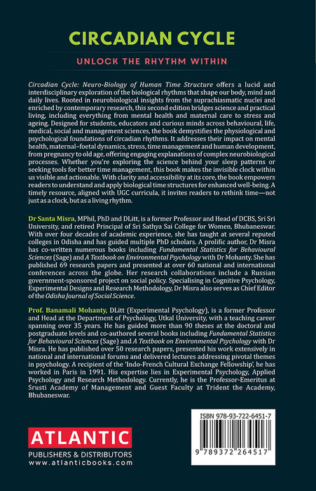 Circadian Cycle: Neuro-Biology of Human Time Structure by Dr Santa Misra,Banamali Mohant