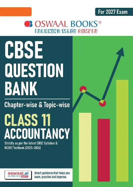 CBSE Question Bank Chapterwise Topicwise Accountancy Class11 For 2027 Exam by Oswaal Editorial Board