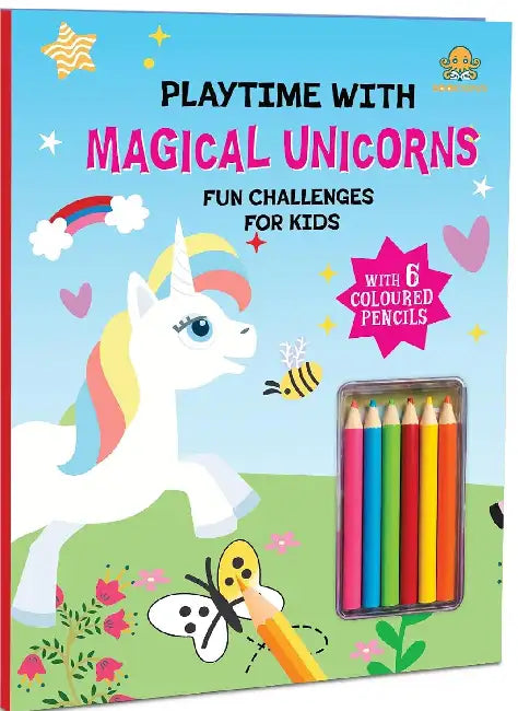 Unicorn Playtime Activity Book by Booktopus