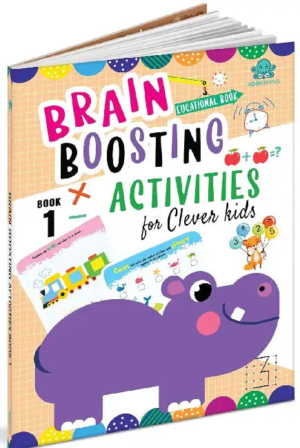 Brain Boosting Activities For Clever Kids- Book 1 by Booktopus