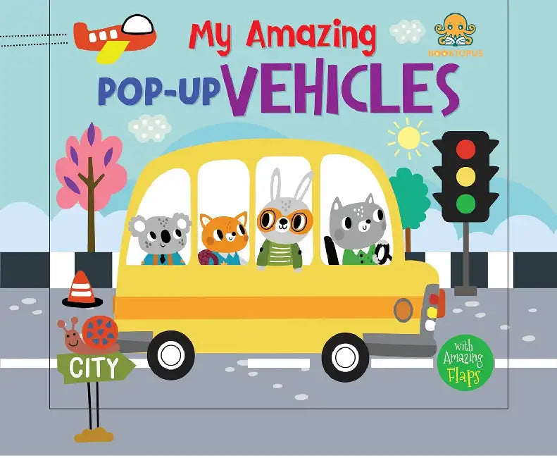 Popup Vehicles by Booktopus