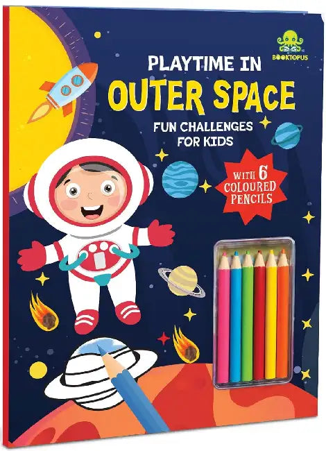 Space Playtime Activity Book by Booktopus