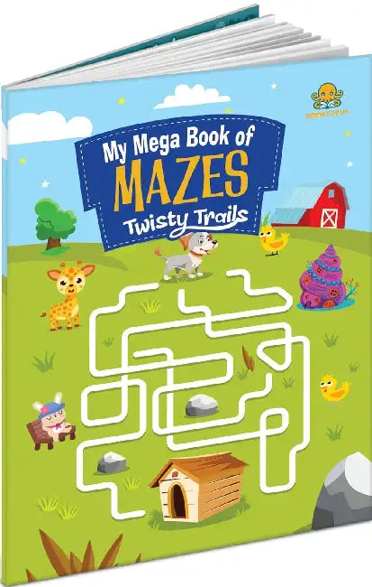 My Mega Book Of Mazes: Find A Way by Booktopus