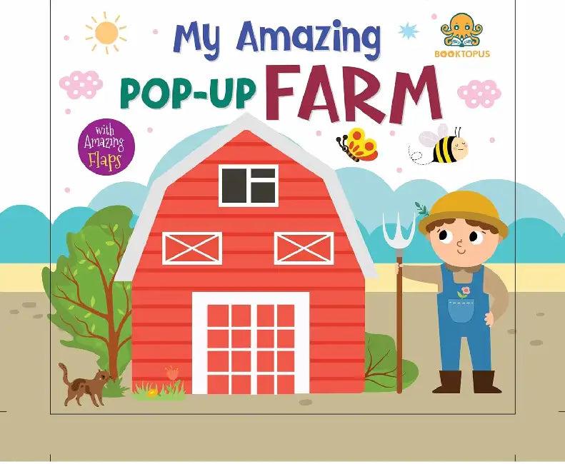 Pop Up Farm Animals by Booktopus