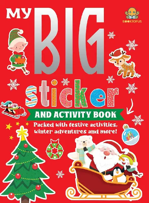 My Big Sticker And Activity Book by Booktopus