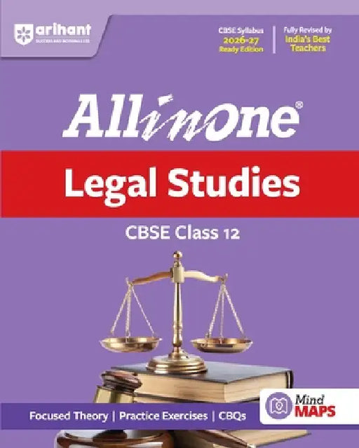 AIO CBSE Legal Studies 12th by MS Sakshi Sabharwal & Manik Chaubey