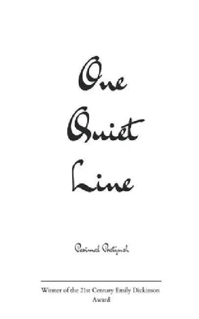 One Quiet Line by Parimal Pratyush
