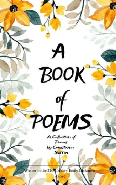 A Book of Poems by Constance Sutton