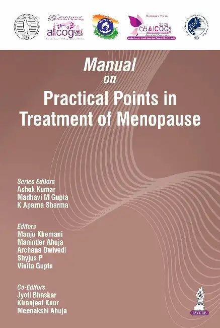 Aicog Manual On Practical Points In Treatment Of Menopause 2026 by Ashok Kumar