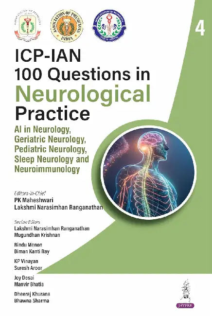 Icp-Ian 100 Questions In Neurological Practice- 4 by PK Maheshwari