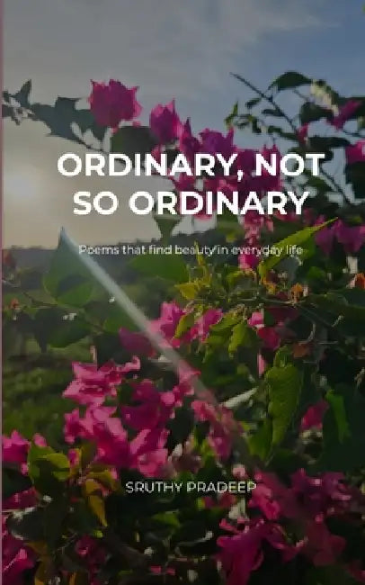 Ordinary, Not So Ordinary Poems that find beauty in everyday life by Pradeep Sruthy