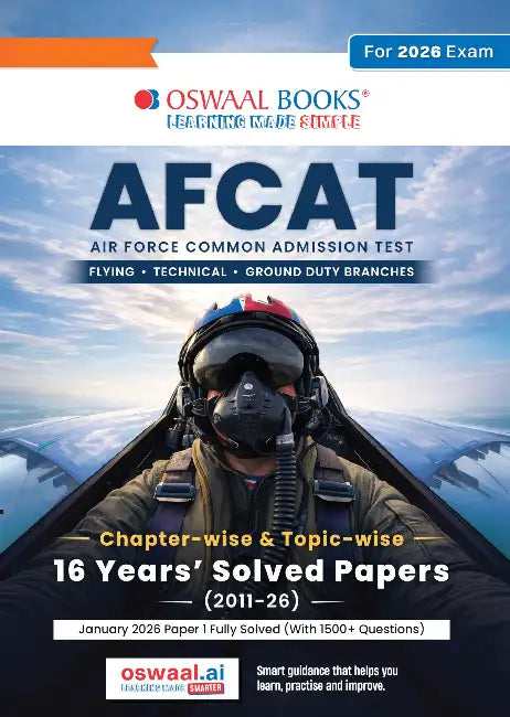Oswaal AFCAT PYQs 2011–2026  by Oswaal Editorial Board