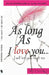 As Long as I love you by Nikhil Mahajan