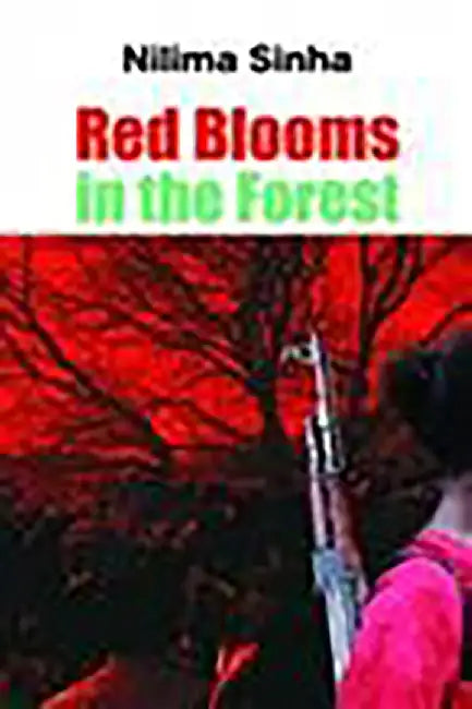 Red Blooms in the Forest by Nilima Sinha