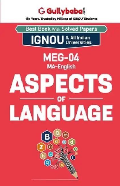 MEG-04 Aspects of Language by Kapila Gogia, Chugh