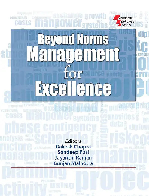 Beyond Norms Management For Excellence by Rakesh Chopra