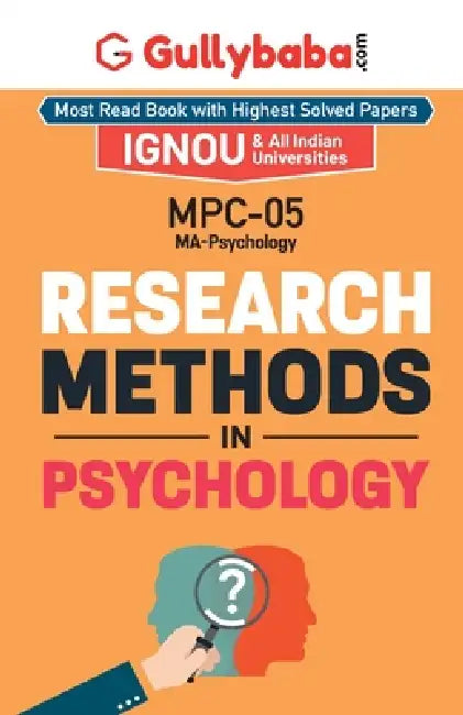 MPC-05 Research Methods in Psychology by Gullybaba Com Panel