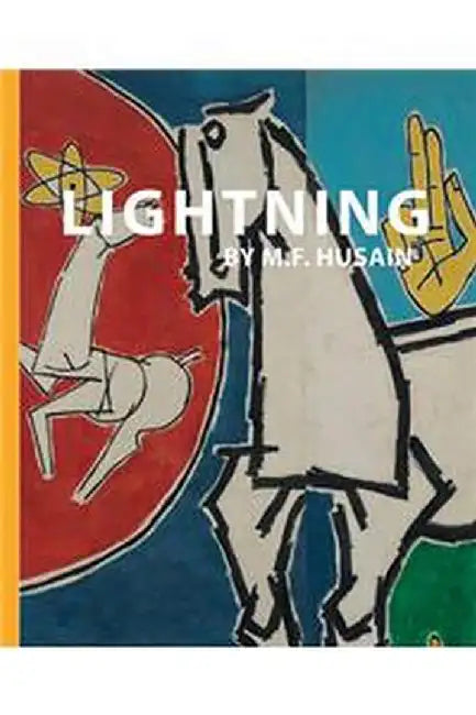 Lightning by M.F. Husain by Marguerite Charugundla