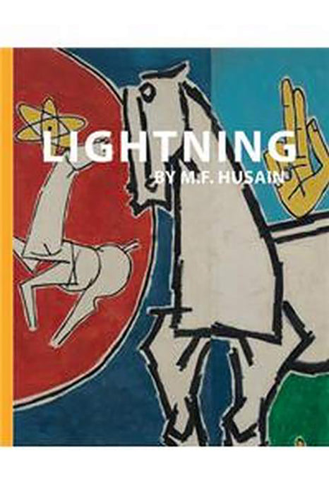 Lightning by M.F. Husain