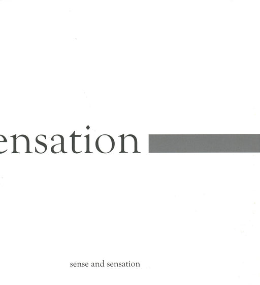 Sense and Sensation by Ganesh Haloi