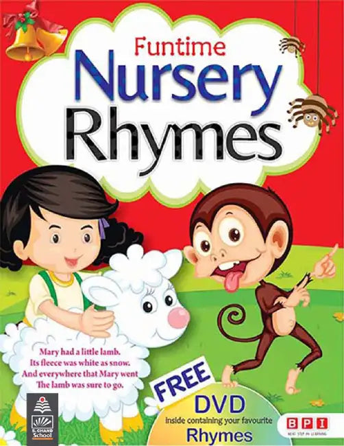 Funtime Nursery Rhymes With Dvd (Red) by BPI