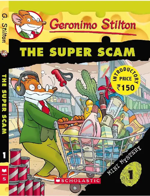 Geronimo Stilton Mini Mystery #01: The Super Scam by Geronimo Stilton