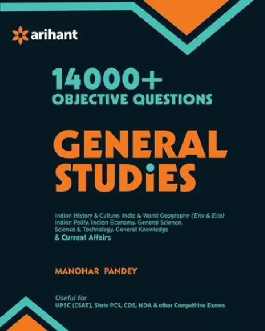 Objective General Studies 14000+ questions by Manhor Pandey